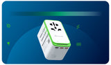 RoamPlug GlocalMe RoamPlug,Four-in-One Universal Travel Adapter