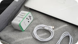 RoamPlug GlocalMe RoamPlug,Four-in-One Universal Travel Adapter