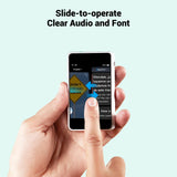 Fluentalk by Timekettle, T1 Mini Translator Device No WiFi Needed, Built in 1-Year Global Mobile Data, Supports 36 Languages and Photo Translation, Instant Language Translator for Travelling Freely