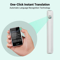 T1 Mini Translator Device No WiFi Needed, Built in 1-Year Global Mobile Data, Supports 36 Languages and Photo Translation, Instant Language Translator for Travelling Freely