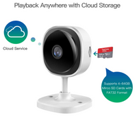 Security WiFi Camera 1080P, NexTrend 180 Panoramic Wireless IP Home Camera