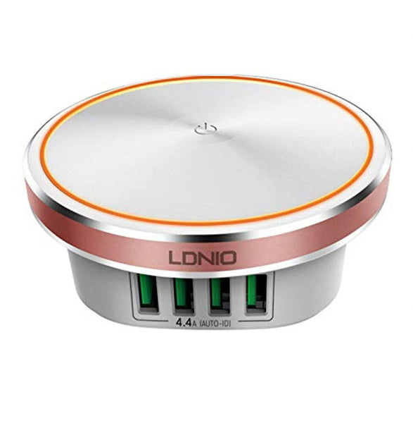 LDNIO LED Press Lamp Charger - White