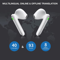 Timekettle WT2 Edge/W3 Translator Device - Bidirection Simultaneous Translation, Language Translator Device with 40 Languages & 93 Accent  With offline package