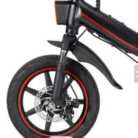 V5 MINI folding ebike for adult 400W motor mini electric bicycle Double disc brake electronic bike