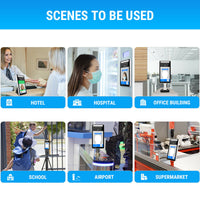 Body temperature scanner Non Contact, Infrared Thermometer Face Recognition