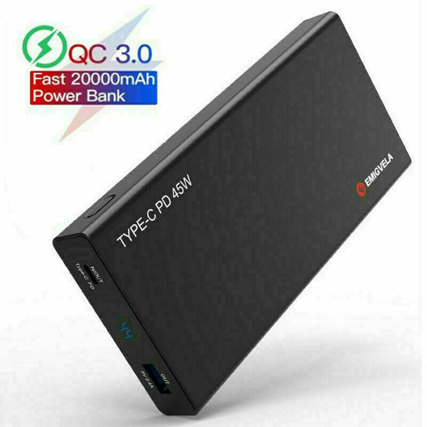 EMIGVELA Type-C PD Power Bank High Quality High Speed 45W 20000mAh