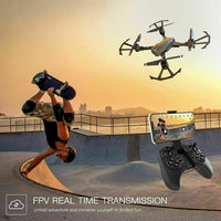 SNAPTAIN A15H Foldable FPV WiFi Drone w/Voice Control/120°Wide-Angle HD Cam