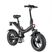 500W V7 Folding Electric Bike for Adults 18mph Double disc brake E-City Bike