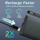 TG90 Portable Charger 6000mah External Battery Packs, Ultra Slim Power Bank