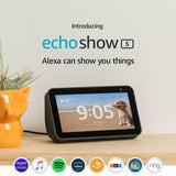 Amazon Echo Show 5 Smart Display with Alexa - Charcoal