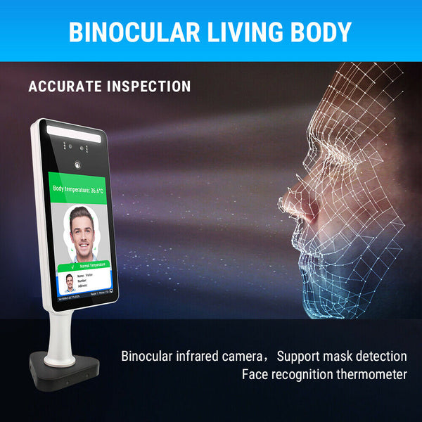 Body Temperature Reader Body temperature scanner Non Contact, Infrared Thermometer Face Recogn ...